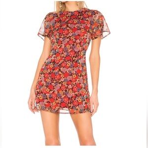 Lotte Dress in Red Mixed Floral
HOUSE OF HARLOW 1960 mini dress M